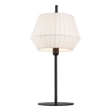 Nordlux - Eπιτραπέζιο φωτιστικό DICTE 1xE14/40W/230V λευκό/μαύρο