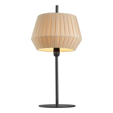 Nordlux - Eπιτραπέζιο φωτιστικό DICTE 1xE14/40W/230V μπεζ/μαύρο