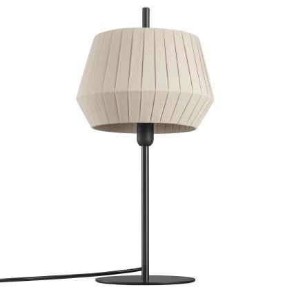 Nordlux - Eπιτραπέζιο φωτιστικό DICTE 1xE14/40W/230V μπεζ/μαύρο