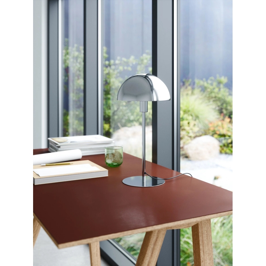 Nordlux - Eπιτραπέζιο φωτιστικό ELLEN 1xE14/40W/230V γυαλιστερό χρώμιο