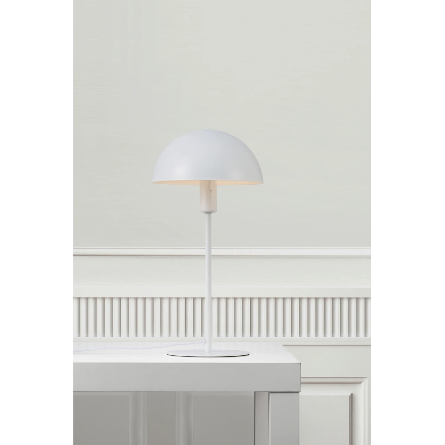 Nordlux - Eπιτραπέζιο φωτιστικό ELLEN 1xE14/40W/230V λευκό