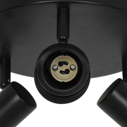 Nordlux - Φωτιστικό σποτ BOSTON 3xGU10/5W/230V μαύρο