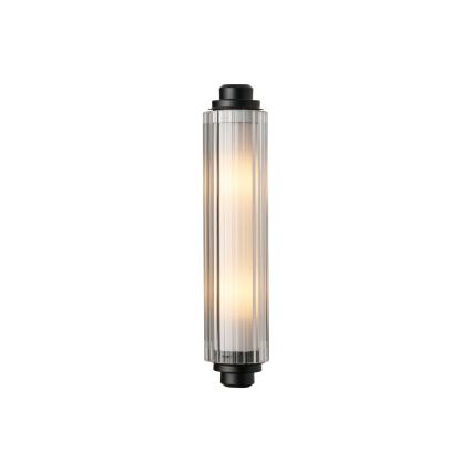 Nordlux - Φωτιστικό για καθρέφτη μπάνιου NIMAL 2xE14/25W/230V IP44 μαύρο