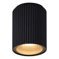 Nordlux - Φωτιστικό οροφής εξωτερικού χώρου KYKLOP 1xGU10/15W/230V IP54 μαύρο