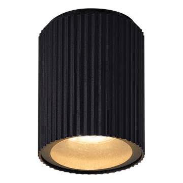 Nordlux - Φωτιστικό οροφής εξωτερικού χώρου KYKLOP 1xGU10/15W/230V IP54 μαύρο