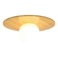 Nordlux - Φωτιστικό οροφής μπάνιου SIONA 1xE27/60W/230V IP44 διάμετρος 43 cm μπεζ