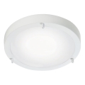 Nordlux - Φωτιστικό οροφής για μπάνιο ANCONA 2xE27/40W/230V IP43 διάμετρος 31,5 cm λευκό