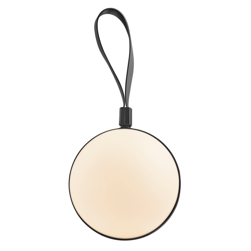 Nordlux - Φορητό εξωτερικό φωτιστικό LED με ρύθμιση φωτεινότητας BRING TO-GO LED/1W/3,7V IP54 1500 mAh μαύρο