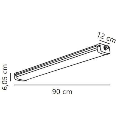 Nordlux - Heavy-duty LED φωτιστικό BURBANK LED/31W/230V 4000K IP65