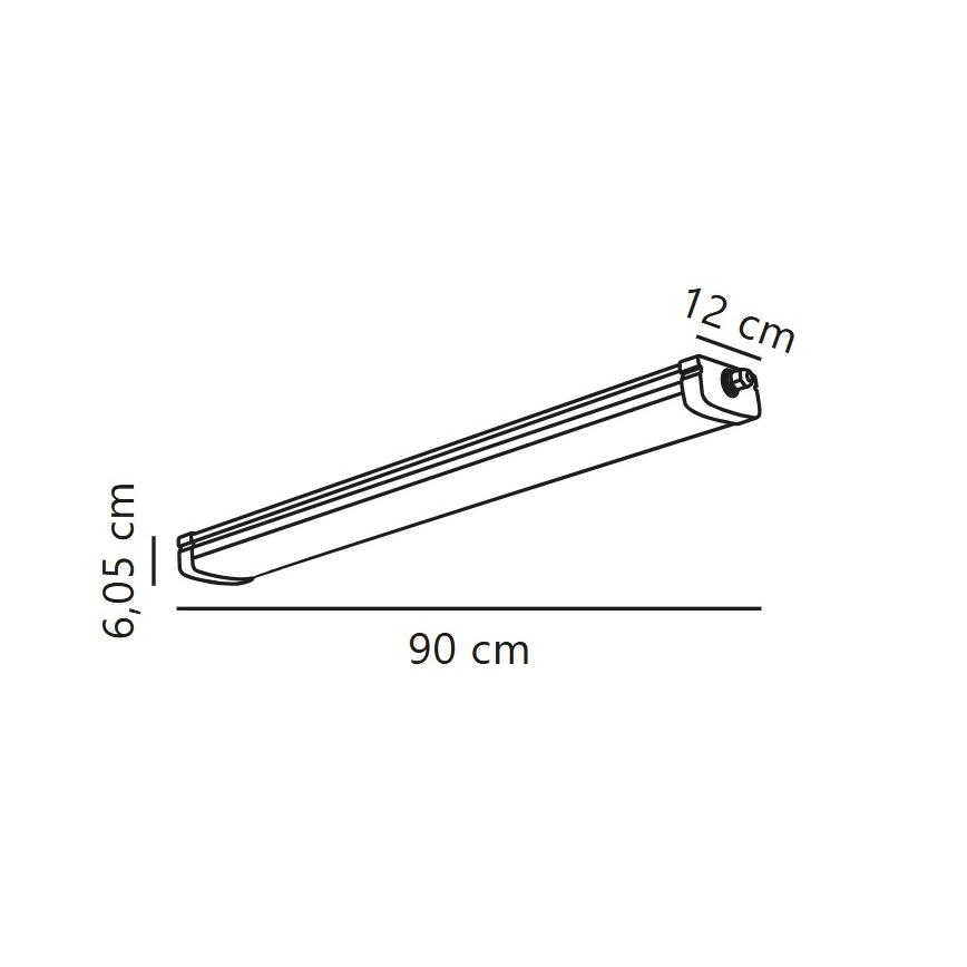 Nordlux - Heavy-duty LED φωτιστικό BURBANK LED/31W/230V 4000K IP65