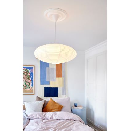 Nordlux - Καπέλο για πολυέλαιο VILLO E27 διάμ. 60 εκ. λευκό