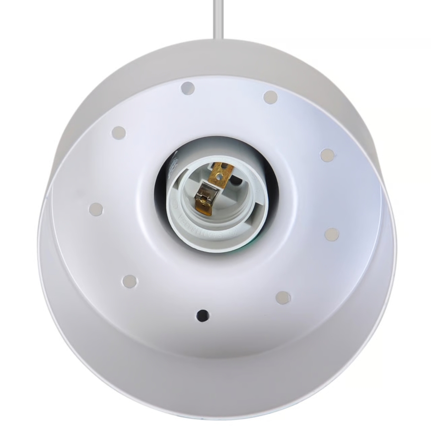 Nordlux - Κρεμαστό φωτιστικό MATIS 1xE27/40W/230V λευκό