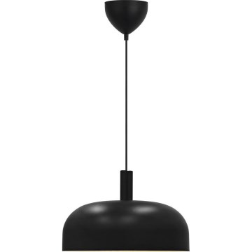 Nordlux - Κρεμαστό φωτιστικό σε καλώδιο SANDRO, 1xE27/15W/230V, Ø 40 cm, μαύρο