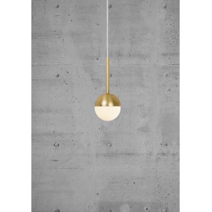 Nordlux - Κρεμαστό φωτιστικό με καλώδιο CONTINA 1xG9/5W/230V ορείχαλκος