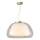Nordlux - Κρεμαστό φωτιστικό με καλώδιο JELLY 1xE27/40W/230V λευκό/διάφανο Ø 39 εκ.