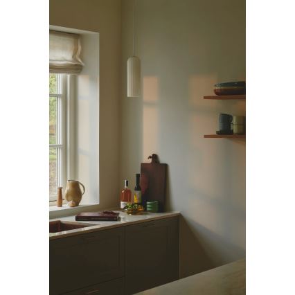 Nordlux - Κρεμαστό φωτιστικό με καλώδιο MIELLA 1xE27/25W/230V λευκό