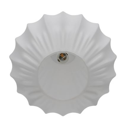 Nordlux - Κρεμαστό φωτιστικό με καλώδιο SALLINO 1xE27/15W/230V Ø 24 cm λευκό