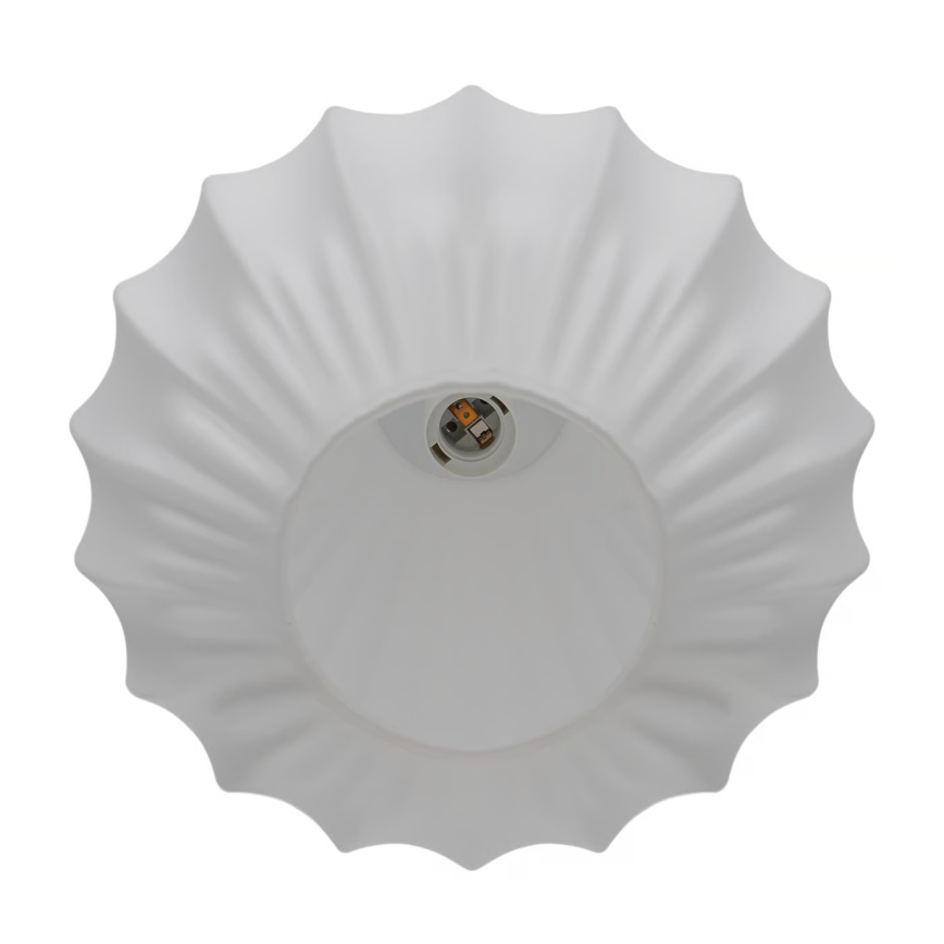 Nordlux - Κρεμαστό φωτιστικό με καλώδιο SALLINO 1xE27/15W/230V Ø 24 cm λευκό