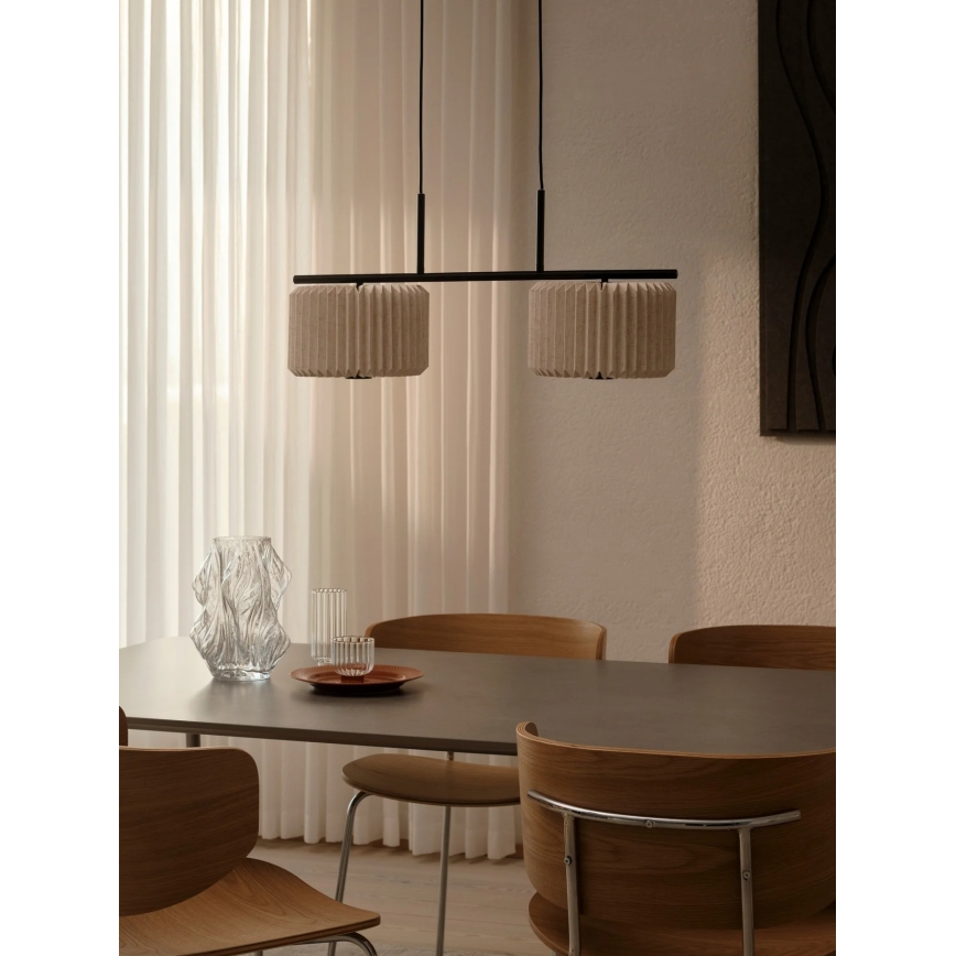 Nordlux - Κρεμαστό φωτιστικό με καλώδιο VIVIENNE 2xE27/10W/230V
