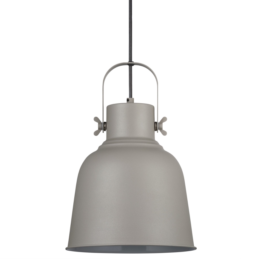 Nordlux - Κρεμαστό φωτιστικό οροφής ADRIAN 1xE27/25W/230V διάμετρος 25 cm γκρι