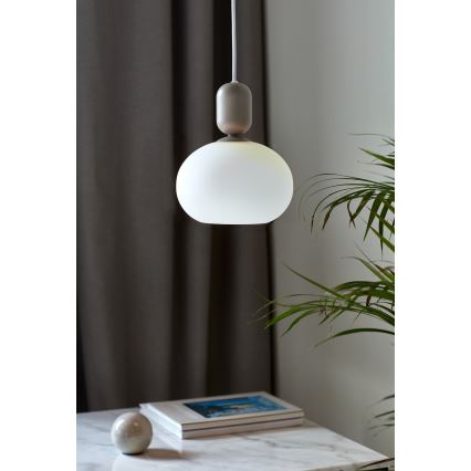 Nordlux - Κρεμαστό φωτιστικό οροφής NOTTI 1xE27/40W/230V γκρι