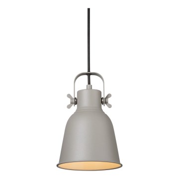 Nordlux - Κρεμαστό φωτιστικό οροφής ADRIAN 1xE27/25W/230V διάμετρος 16 cm γκρι