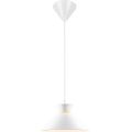 Nordlux - Κρεμαστό φωτιστικό οροφής DIAL 1xE27/40W/230V διάμετρος 25 cm λευκό