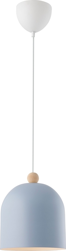 Nordlux - Κρεμαστό φωτιστικό οροφής GASTON 1xE27/40W/230V μπλε/λευκό