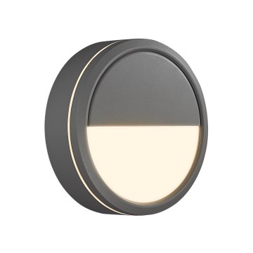 Nordlux - LED Dimmable φωτιστικό τοίχου εξωτερικού χώρου AVA SMART LED/9,5W/230V 2700K IP54 γκρι