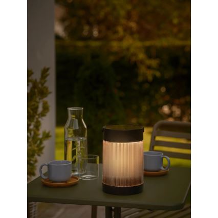 Nordlux - LED ηλιακό φωτιστικό COUPAR LED/3,2W/3,7V μαύρο