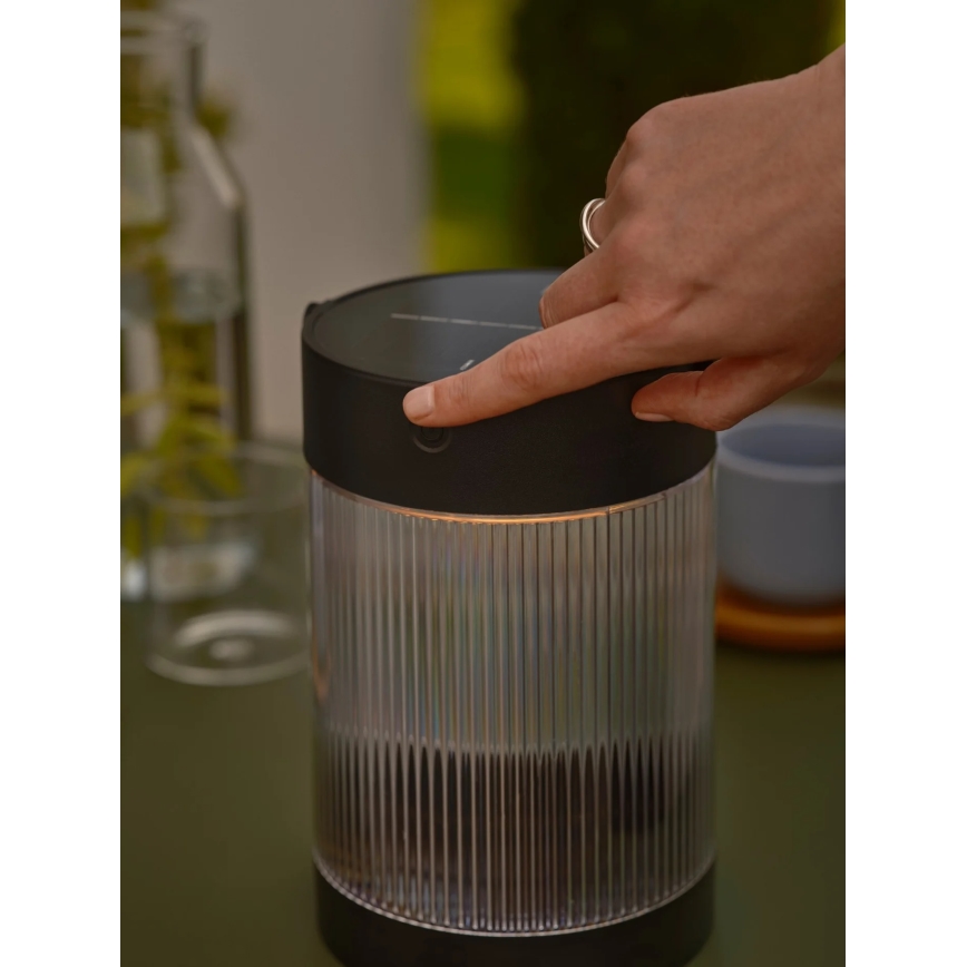 Nordlux - LED ηλιακό φωτιστικό COUPAR LED/3,2W/3,7V μαύρο