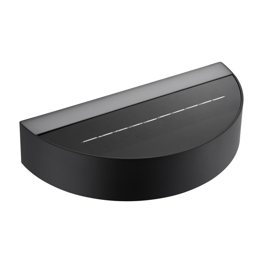 Nordlux - LED Ηλιακό Επιτοίχιο Φωτιστικό με Αισθητήρα MONAY LED/5W/5V 3000K IP44 2000 mAh μαύρο