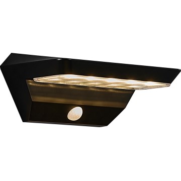 Nordlux - LED ηλιακό επιτοίχιο φωτιστικό με αισθητήρα AGENA LED/5W/3,7V IP44 2200 mAh