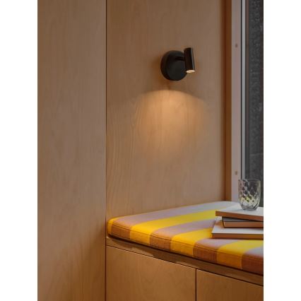 Nordlux - LED Επιτοίχιο φωτιστικό σποτ OMARI LED/3,2W/230V μαύρο