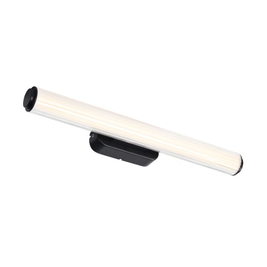 Nordlux - Ρυθμιζόμενο LED επιτοίχιο φωτιστικό μπάνιου VIRELLE LED/12W/230V 3000/4000K IP44 μαύρο