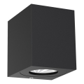 Nordlux - LED εξωτερικό επιτοίχιο φωτιστικό CANTO 2xLED/6W/230V IP44 μαύρο