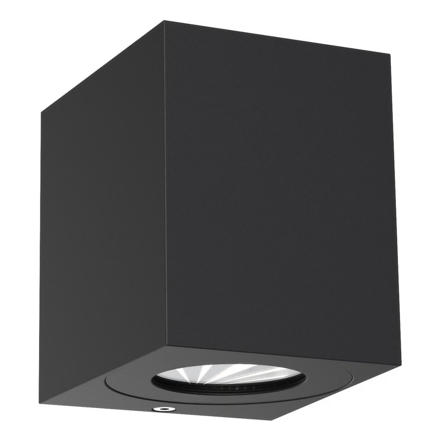 Nordlux - LED εξωτερικό επιτοίχιο φωτιστικό CANTO 2xLED/6W/230V IP44 μαύρο
