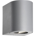 Nordlux - LED επιτοίχιο φωτιστικό εξωτερικού χώρου CANTO 2xLED/5,5W/230V IP44 γκρι