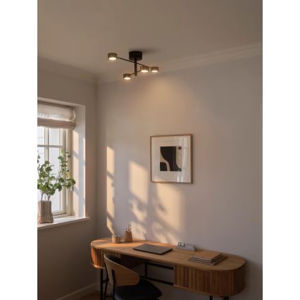 Nordlux - LED επιφανειακό φωτιστικό οροφής CLYDE 4xLED/4W/230V