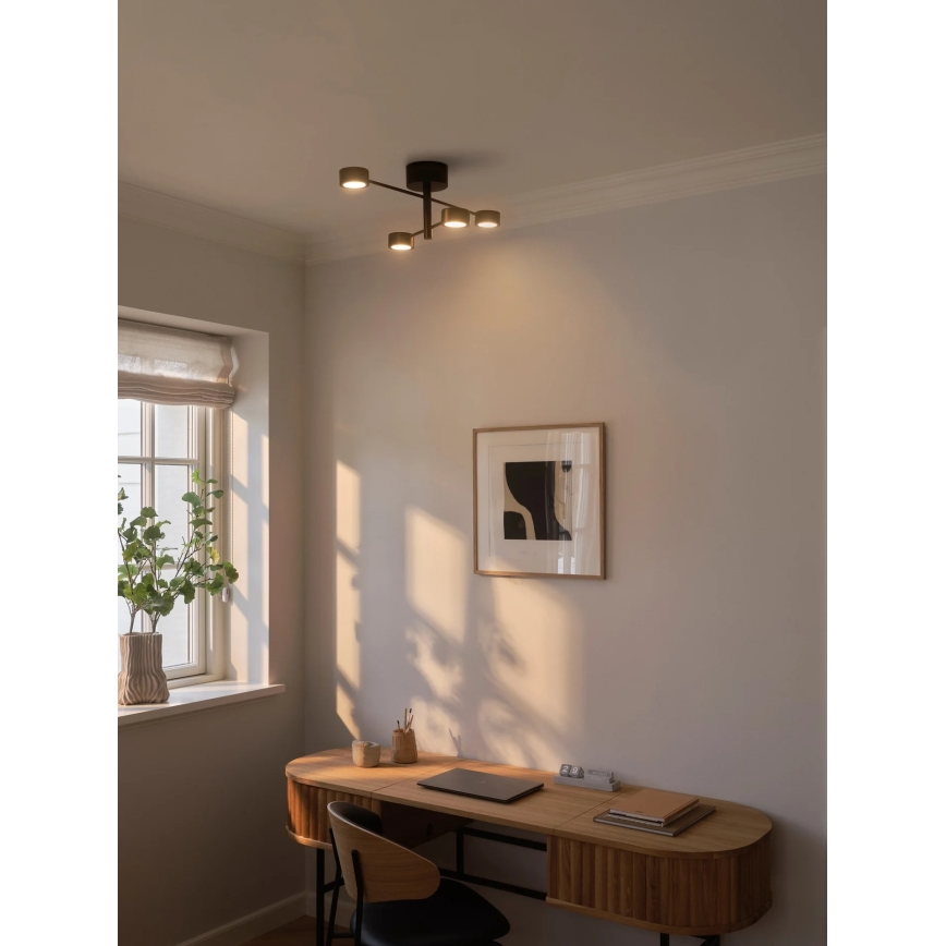 Nordlux - LED επιφανειακό φωτιστικό οροφής CLYDE 4xLED/4W/230V