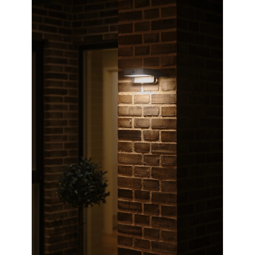 Nordlux - LED ηλιακό επιτοίχιο φωτιστικό SAULIO LED/4,45W/3,7V IP44