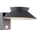 Nordlux - LED ηλιακό επιτοίχιο φωτιστικό με αισθητήρα JUSTINA LED/5W/3,7V IP44 1800 mAh