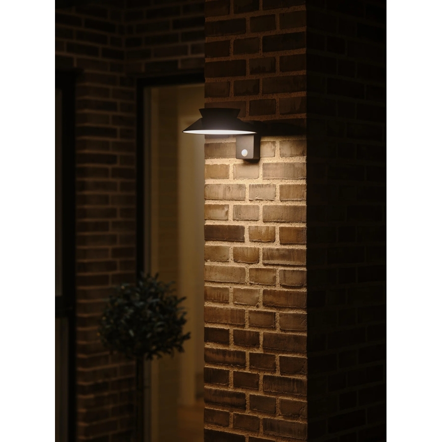 Nordlux - LED ηλιακό φωτιστικό με αισθητήρα JUSTINA LED/5W/3,7V IP44 1800 mAh