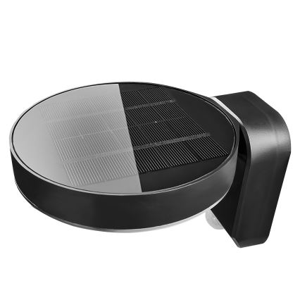 Nordlux - LED ηλιακό επιτοίχιο φωτιστικό με αισθητήρα RICA LED/5W/3,7V IP44 2200 mAh στρογγυλό