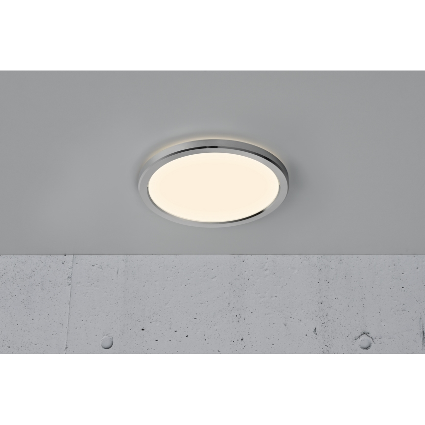 Nordlux - LED ρυθμιζόμενο φωτιστικό οροφής για μπάνιο OJA LED/14,5W/230V 3000/4000K IP54 Ø 30 cm