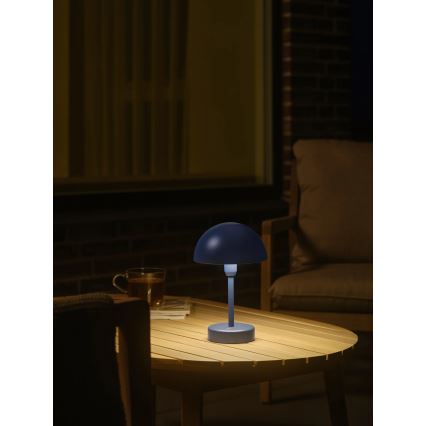 Nordlux - LED επαναφορτιζόμενο επιτραπέζιο φωτιστικό εξωτερικού χώρου με ρύθμιση φωτεινότητας και λειτουργία αφής ELLEN LED/2,8W/3,7V IP44 μπλε