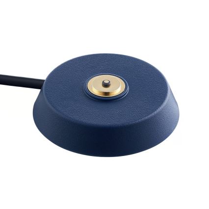 Nordlux - LED επαναφορτιζόμενο επιτραπέζιο φωτιστικό εξωτερικού χώρου με ρύθμιση φωτεινότητας και λειτουργία αφής ELLEN LED/2,8W/3,7V IP44 μπλε