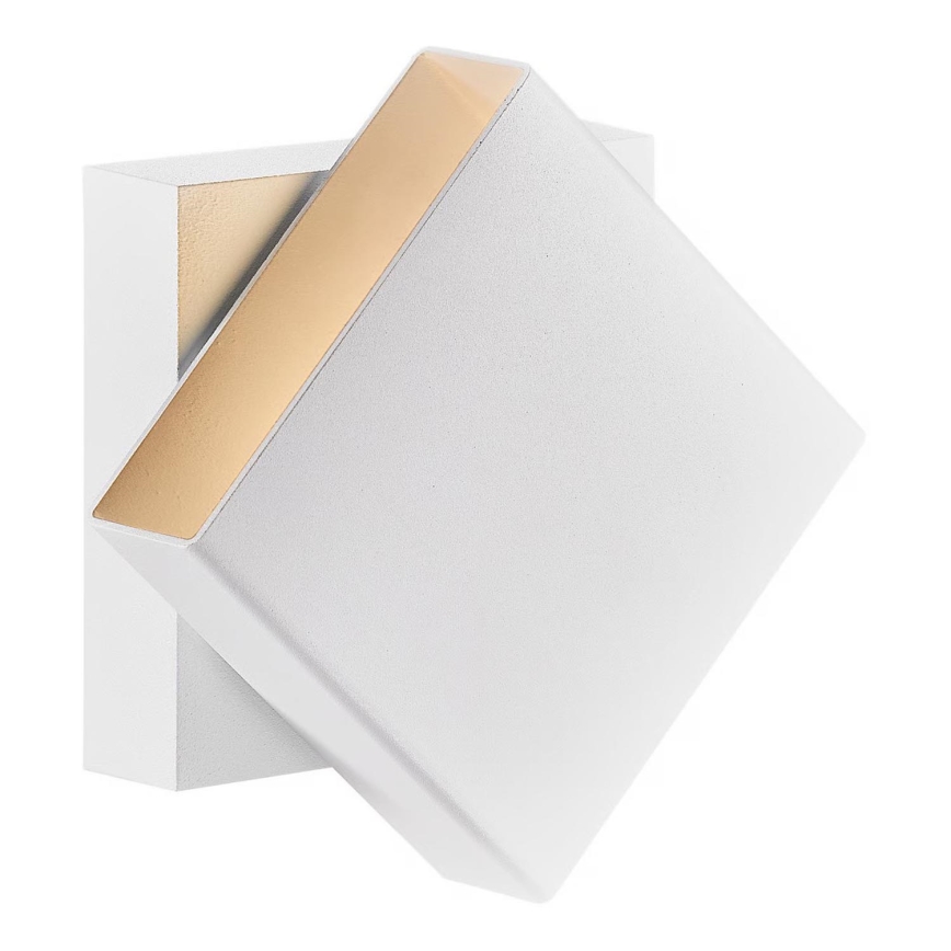 Nordlux - LED Ρυθμιζόμενο υπαίθριο επιτοίχιο φωτιστικό TURN LED/13,8W/230V IP54 λευκό