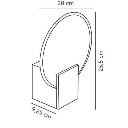 Nordlux - LED Ρυθμιζόμενο φωτιστικό μπάνιου τοίχου HESTER LED/9,5W/230V IP44 λευκό