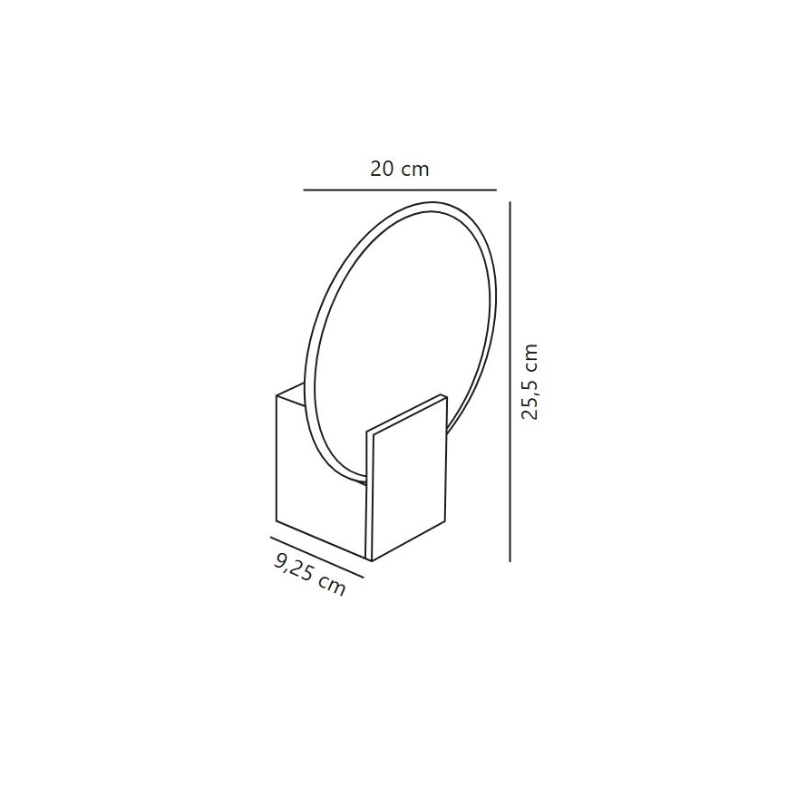 Nordlux - LED Ρυθμιζόμενο φωτιστικό μπάνιου τοίχου HESTER LED/9,5W/230V IP44 λευκό